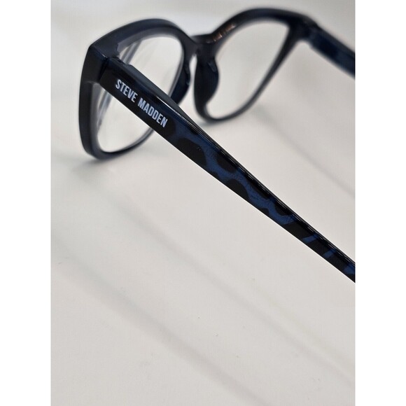 Steve Madden Eyeglasses NS0421 SM2009 Blue Tortoise Shell Cat Eyes FRAMES ONLY!! - Picture 6 of 10